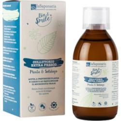La saponaria Bio&Smile - Płyn do płukania jamy ustnej Extra Fresh Mint and Solidago 250 ml