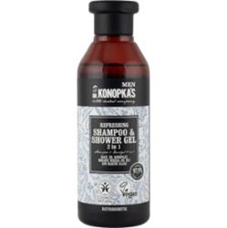 Dr. Konopka's Szampon i żel pod prysznic Odświeżający dla mężczyzn 2w1, 280 ml