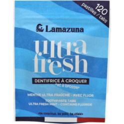 Lamazuna Ultra Fresh Tabletki do zębów, 120 tabletek