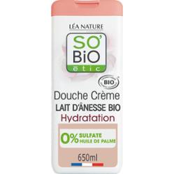 Natura Lea so bio étic Kremowy żel pod prysznic z mlekiem oślem, 650 ml