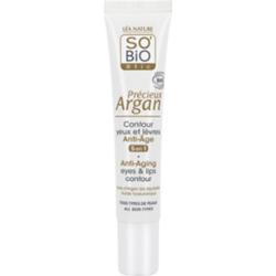 Natura Lea so bio étic Precious Argan - krem przeciwzmarszczkowy do okolic oczu i ust, 15 ml