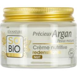 Natura Lea so bio étic Précieux Argan - Ujędrniający krem na noc, 50 ml