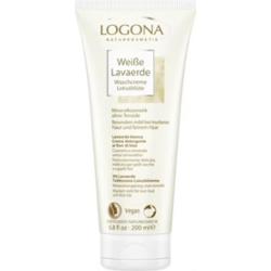 Logona Krem oczyszczający z białą glinką i kwiatem lotosu, 200 ml