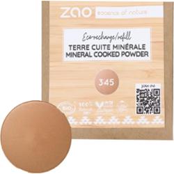 Zao Make Up Wkład do proszku mineralnego Cooked Mineral Powder, 345 Czekolada mleczna (15 G)