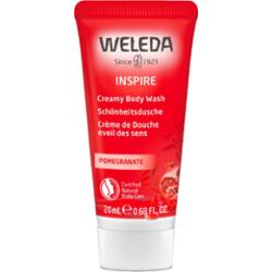 Weleda Inspire - Kremowy żel pod prysznic Granat, 20 ml