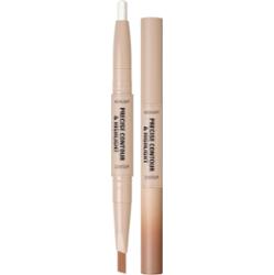 Revolution Precise Contour & Highlight Dwustronny sztyft do konturowania odcień Medium 1.45 g