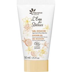 Fleurance nature L'Eau des Délices Żel pod prysznic o zapachu cytrusów i białych kwiatów 50 ml
