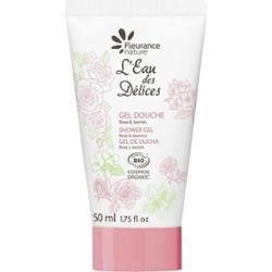 Fleurance nature L'Eau des Délices Żel pod prysznic Róża i Jaśmin 50 ml