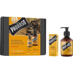 Proraso Wood & Spice Duo Beard Care Kit - zestaw do pielęgnacji brody, drzewo i przyprawy, 30ml + 200ml