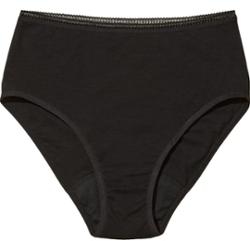 Allmatters Czarna bielizna menstruacyjna z wysokim stanem, XL