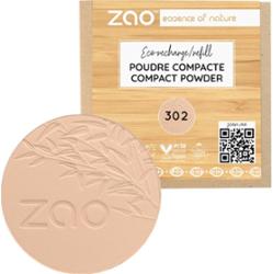Zao Make Up Kompaktowy puder uzupełniający, 302 Beżowo-różowy (9 G)