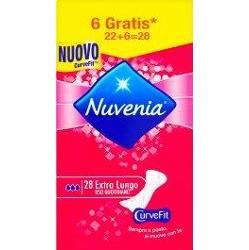 Nuvenia Curvefit Extra Long Everyday Wkładki higieniczne 28 sztuk