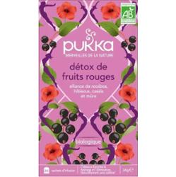 Pukka Detox Napar z Organicznych Czerwonych Owoców 20 saszetek