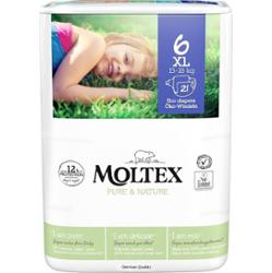 Moltex Pure & Nature XL Rozmiar 6 ECO pieluszki jednorazowe 13-18 kg 2
