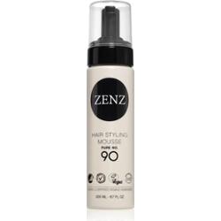 ZENZ Organic Pure No. 90 Pianka utrwalająca do ochrony włosów przed wysoką temperaturą 200 ml