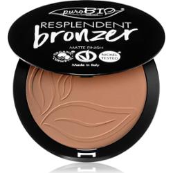 puroBIO Kosmetyki Resplendent matowy bronzer kolor 05 Warm Brown 9 g