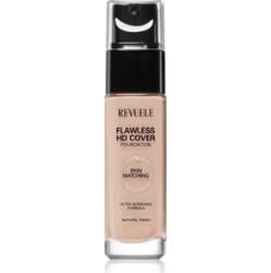Revuele Flawless Podkład HD Cover o lekkiej konsystencji dla perfekcyjnego wyglądu kolor 01 kość słoniowa 33 ml