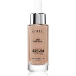 Revuele Serum Foundation [+HA] podkład nawilżający do ujednolicenia kolorytu skóry odcień Light-Medium 30 ml