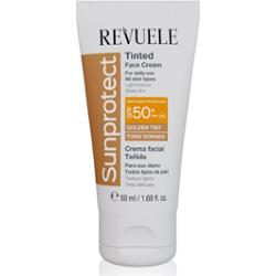 Revuele Sunprotect Tinted Face Cream tonujący krem ochronny SPF 50+ odcień Golden Tint 50 ml