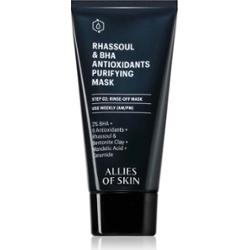 Allies of Skin Rhassoul & BHA Antyoksydanty Głęboko Oczyszczająca Maska 50 ml
