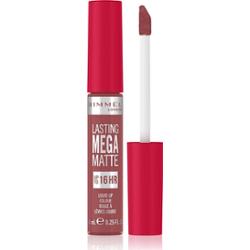 Rimmel Lasting Mega Matte lekka matowa szminka w płynie 16 godz. odcień Rose & Shine 7,4 ml