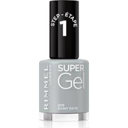 Rimmel Super Gel hybrydowy lakier do paznokci bez użycia lampy UV/LED odcień 005 Rainy Days 12 ml