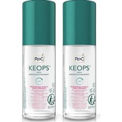 Roc Keops - Dezodorant Sensitive - Aloe Vera - Skóra wrażliwa - Roll-on - OPAKOWANIE 2x30 ml
