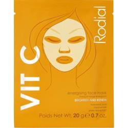 Rodial, Witamina C, Energetyzująca, Maska tkaninowa, do twarzy, 20g