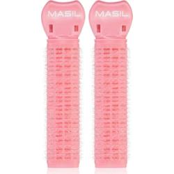 MASIL Wałki do włosów Peach Girl Velcro Lokówki do nadawania objętości od nasady 2 sztuki