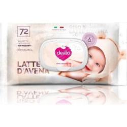Dealo Baby Milk Oatmeal Sanitizing Wipes 72 sztuki