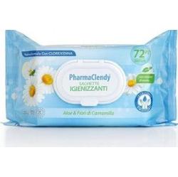 Clendy 72 sztuki nasączonych chusteczek. Z antybakteryjnym środkiem na bazie chlorheksydyny.