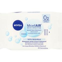 Nivea Chusteczki do demakijażu z wodą micelarną 25 sztuk