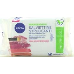 Nivea Delikatne chusteczki do demakijażu dla skóry wrażliwej 25 chusteczek