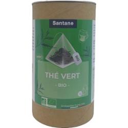 Santane Infusion BIO Zielona herbata 16 saszetek w kształcie piramidy