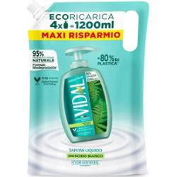 Vidal Mydło w płynie Eco-Recharge 1200ml Biały Piżmo