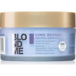 Schwarzkopf BlondMe Cool Blondes Neutralizing Mask - neutralizująca maska 200ml