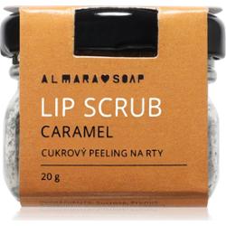 Almara Soap Lip Scrub peeling cukrowy do ust Caramel 20 g