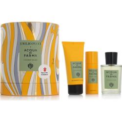 Ustawić Acqua di Parma: Colonia Futura Eau De Cologne 100 ml + Colonia Futura Szampon i żel pod prysznic 2 w 1 75 ml + Colonia Futura Dezodorant w spr
