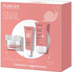 FlosLek Laboratorium Snail zestaw upominkowy do odnowy powierzchni skóry