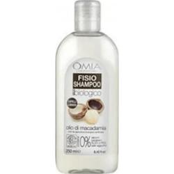 Omia Szampon Ekologiczny Organiczny Olej Macadamia Włosy Zniszczone 200 ml