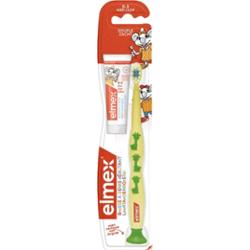 Elmex Caries Protection Kids szczoteczka do zębów dla dzieci soft + mini pasta 1 szt.
