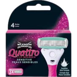 Wilkinson Quattro damski (3 szt.) – głowica wymienna