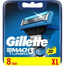 Gillette Mach 3 Turbo - Wymienna głowica zawiera 8 sztuk