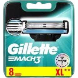 Gillette Mach3 - 8 wymiennych głowic - 8,0ks
