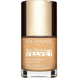 Clarins Iluzja skóry Velvet Podkład w płynie o matowym wykończeniu i działaniu odżywczym, kolor 105.5W 30 ml