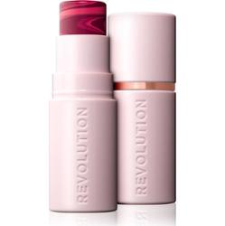 Makeup Revolution Skóra Jedwabna Blush Kremowy sztyft w kolorze jagodowym Pink Marmur 4,5g