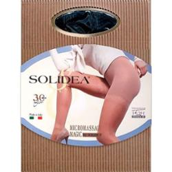 Solidea Rajstopy Magic 30 Sheer Gładka dzianina 8 11mmHg Camel 3ML