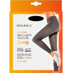 Solidea Legginsy modelujące Silver Wave Long Antycellulitowe Moka L