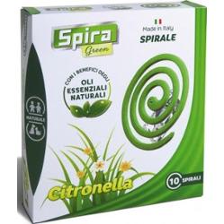 Spira Spira Zielona Citronella 10 Spirali
