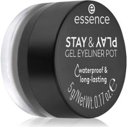 essence STAY & PLAY eyeliner kolor 01 czarny 5 g